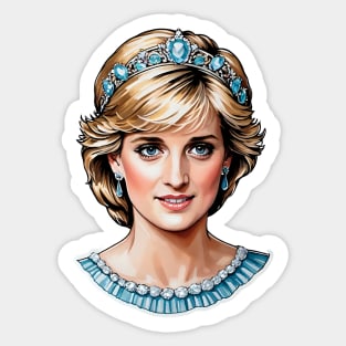 Princess Diana Sticker